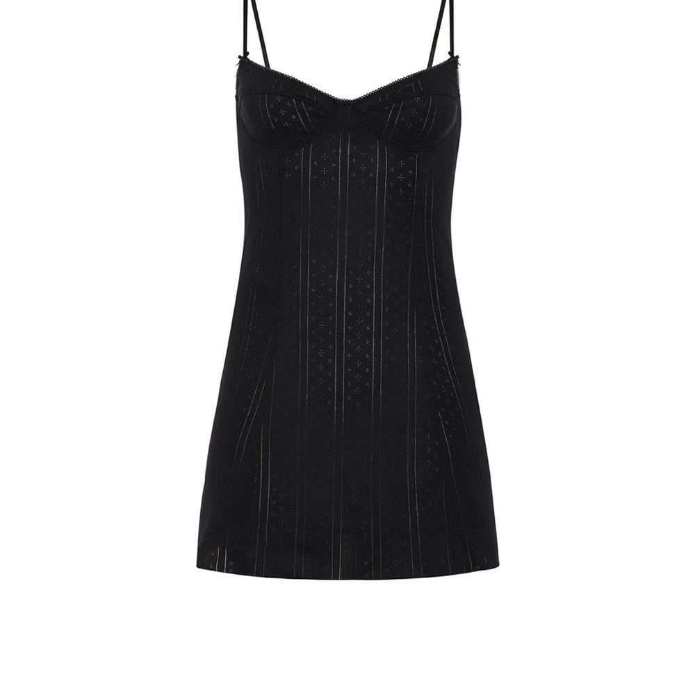 Coucou intimates black balconette dress